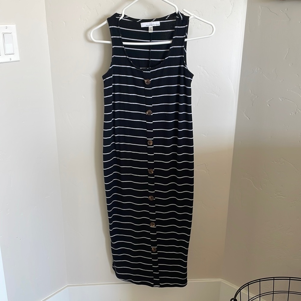 Striped Maternity Dress